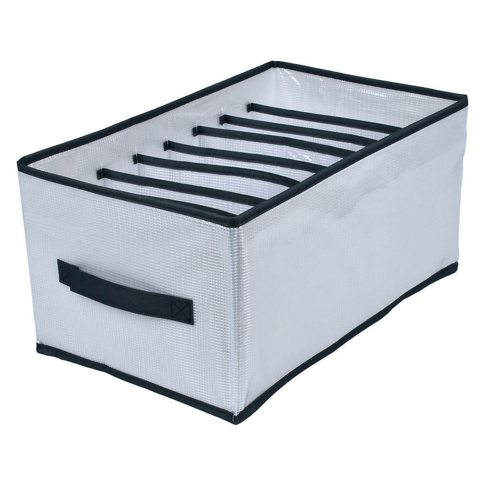 Коробка-органайзер для хранения белья R30984-36-6 8 отд 36х25х20 см White