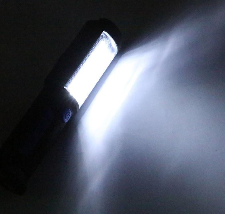 Ліхтар акумуляторний 10888 21,5 см Синій (4572003) - фото 2 Ліхтар акумуляторний 10888 21,5 см Синій (4572003) - фото 2