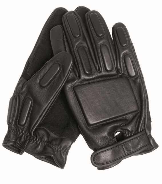 Перчатки Mil-Tec Sec Handschuhe Leder Schwarz кожаные XL Черный (12501002-010-XL)