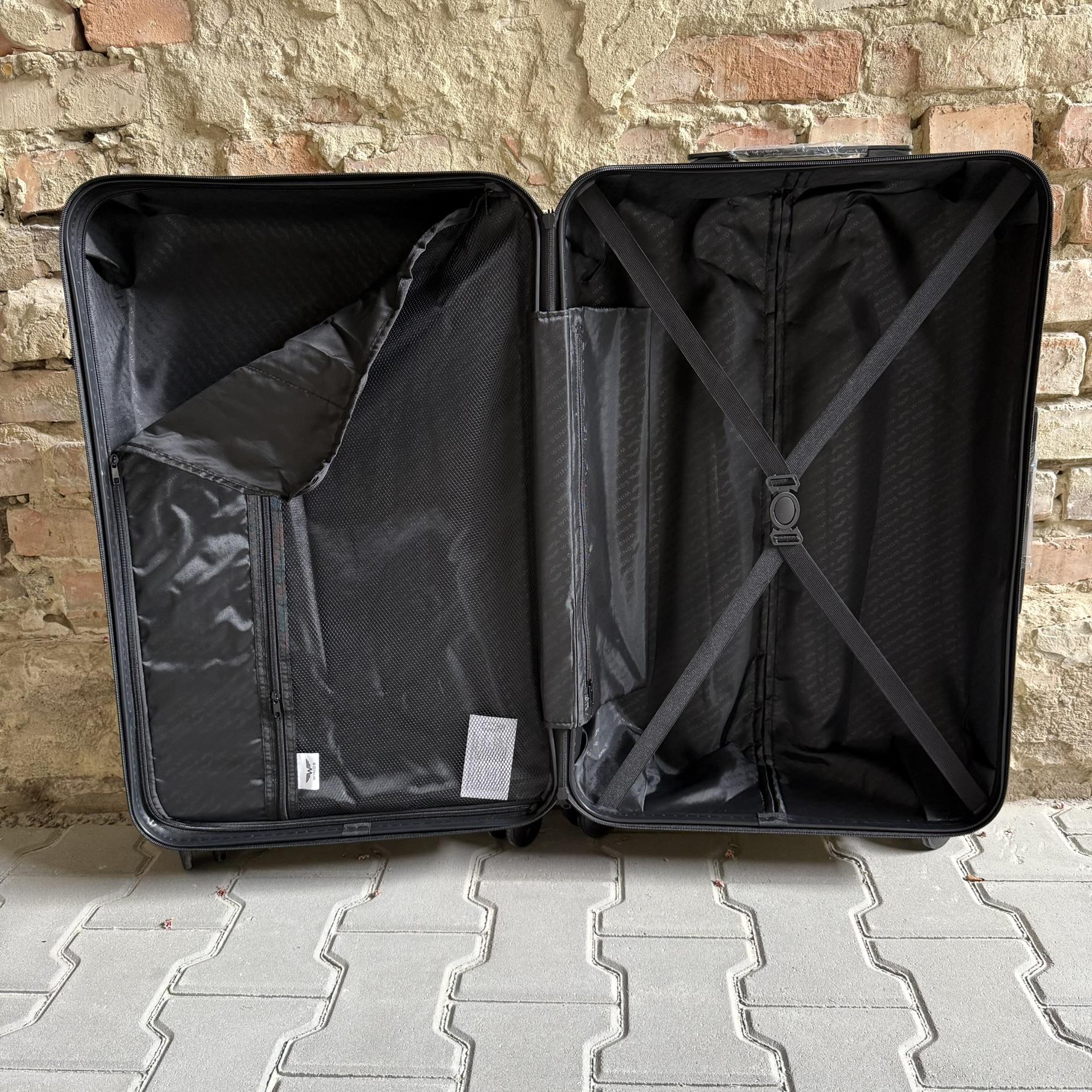 Чемодан Wings Egret дорожный L Оливковый (26557299) - фото 6