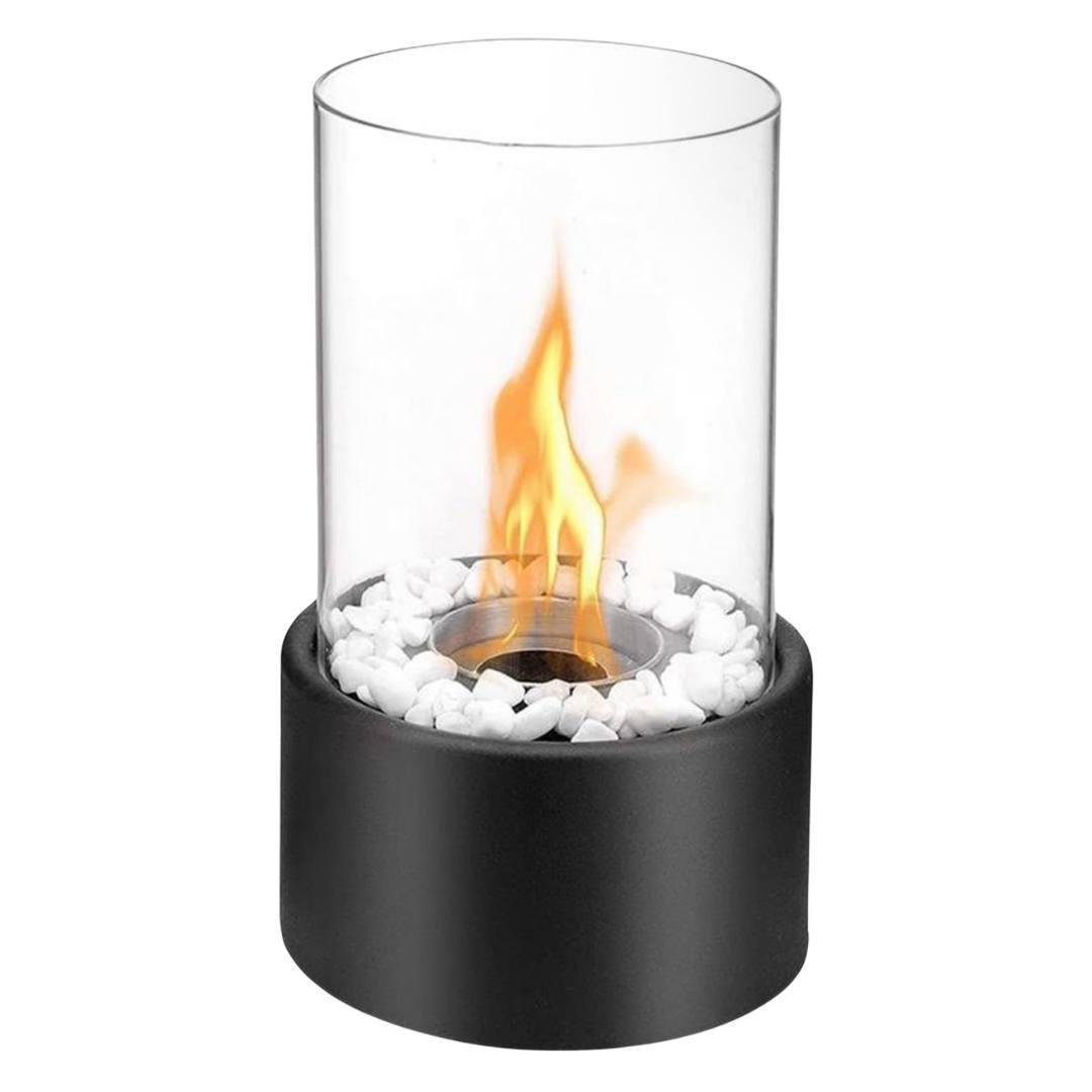 Биокамин настольный декоративный Bodasan биоэтаноле стеклянная колба/камни Без дыма и запаха (2635736161)