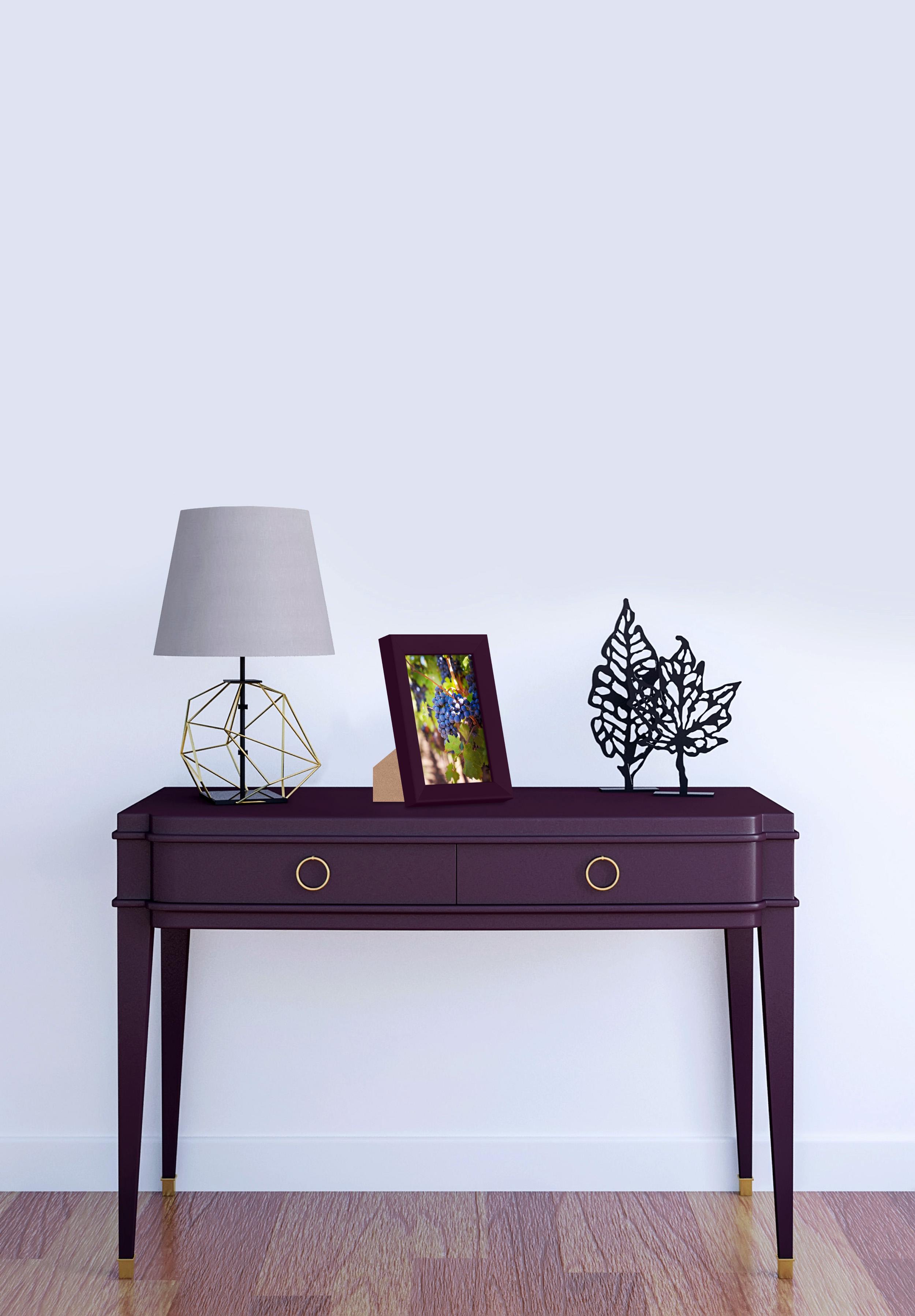 Фоторамка деревянная EmojiFrame 10х15 см AH2220-02 антибликовое стекло 2 мм с ножкой Фиолетовый - фото 5 Фоторамка деревянная EmojiFrame 10х15 см AH2220-02 антибликовое стекло 2 мм с ножкой Фиолетовый - фото 5