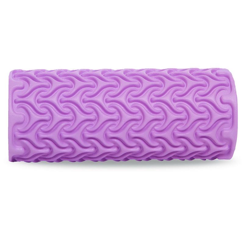 Роллер для йоги и пилатеса FHAVK Grid Roller FI-1470 33 см Фиолетовый (NA004278) - фото 2