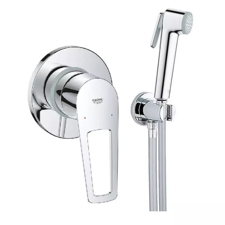 Смеситель для гигиенического душа Grohe BauLoop скрыт UA11104202 Хром (228597)