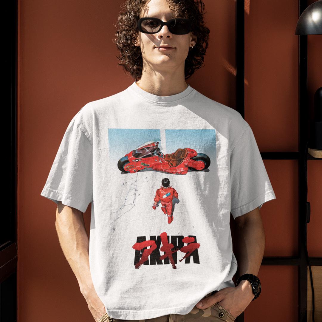 Футболка унисекс Akira Classic Poster 90s 2XL Белый (00000005356)