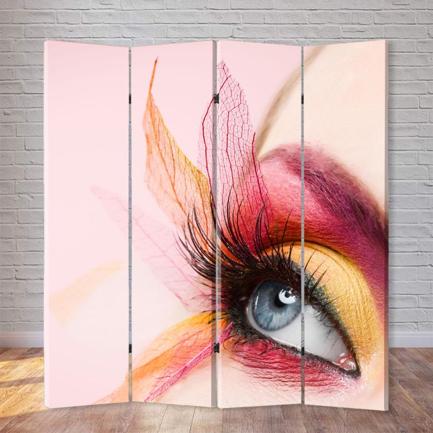 Ширма Яскраві вії 160х180 см (676604506)