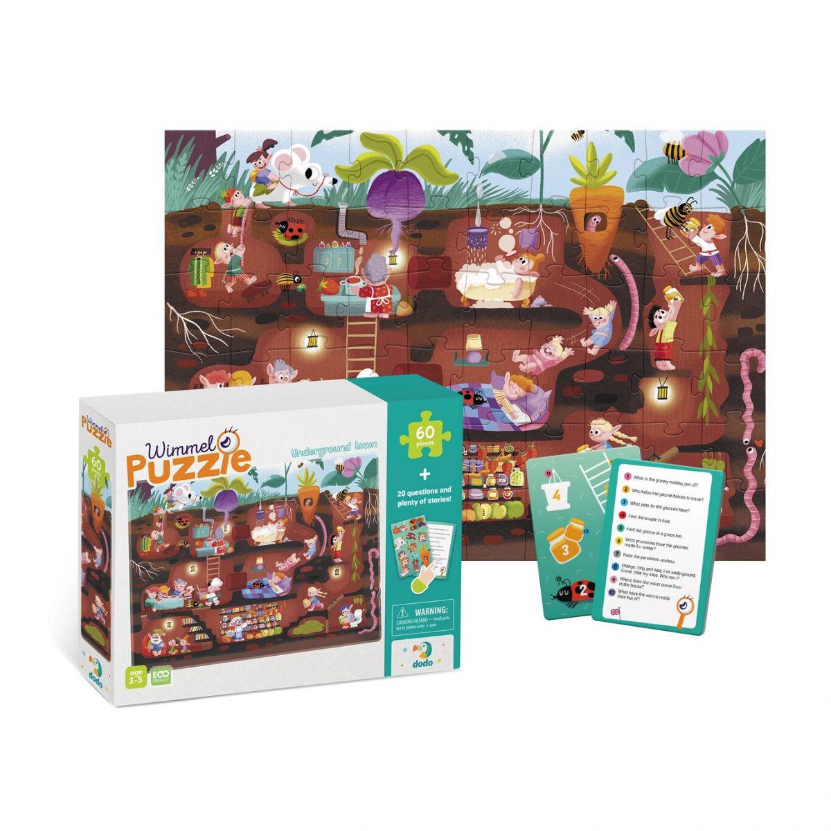 Пазлы Подземный городок 60 эл. (217810) Пазлы Подземный городок 60 эл. (217810)