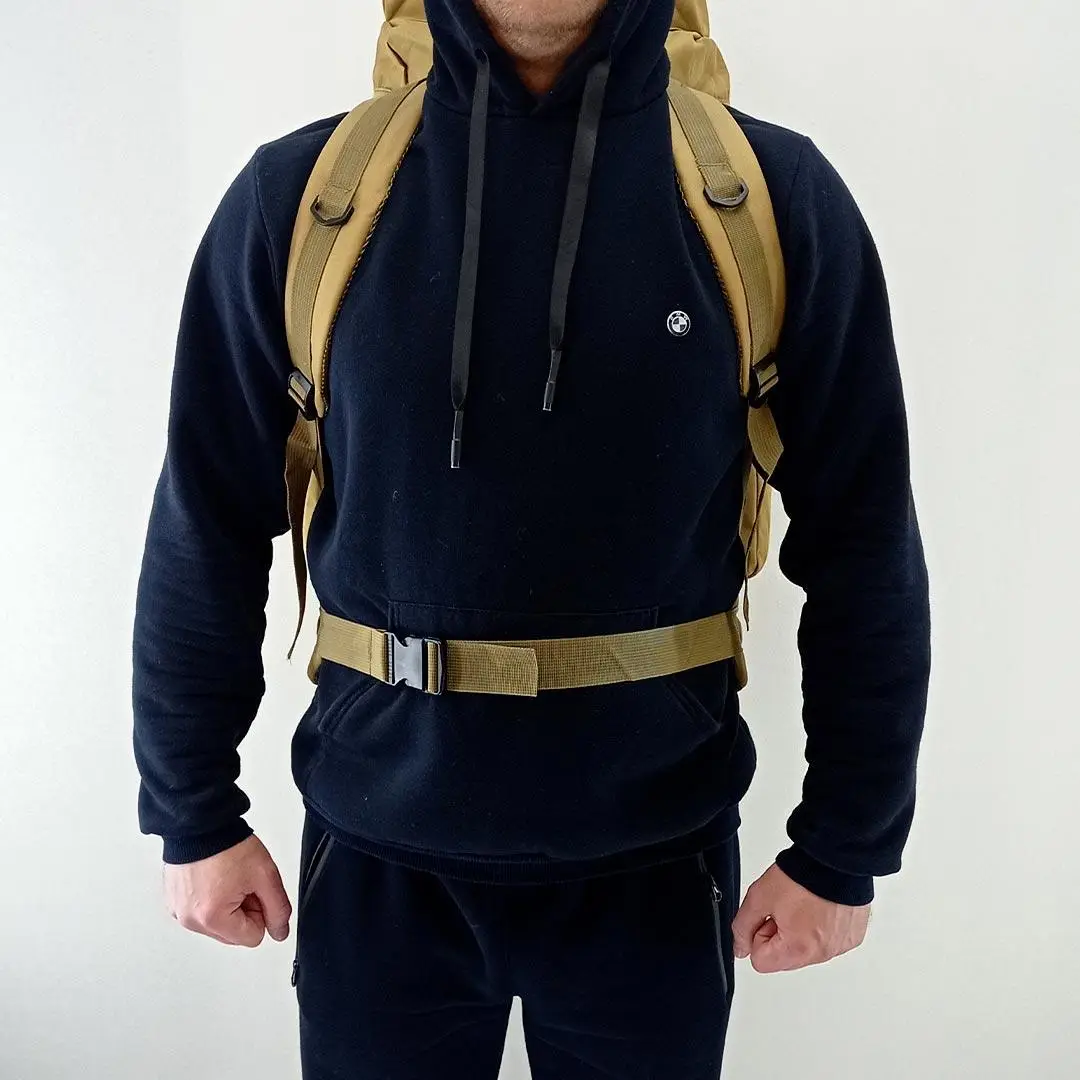 Рюкзак армійський Tactical із системою MOLLE 70 л Койот (ta70-new-coyote) - фото 4 Рюкзак армійський Tactical із системою MOLLE 70 л Койот (ta70-new-coyote) - фото 4