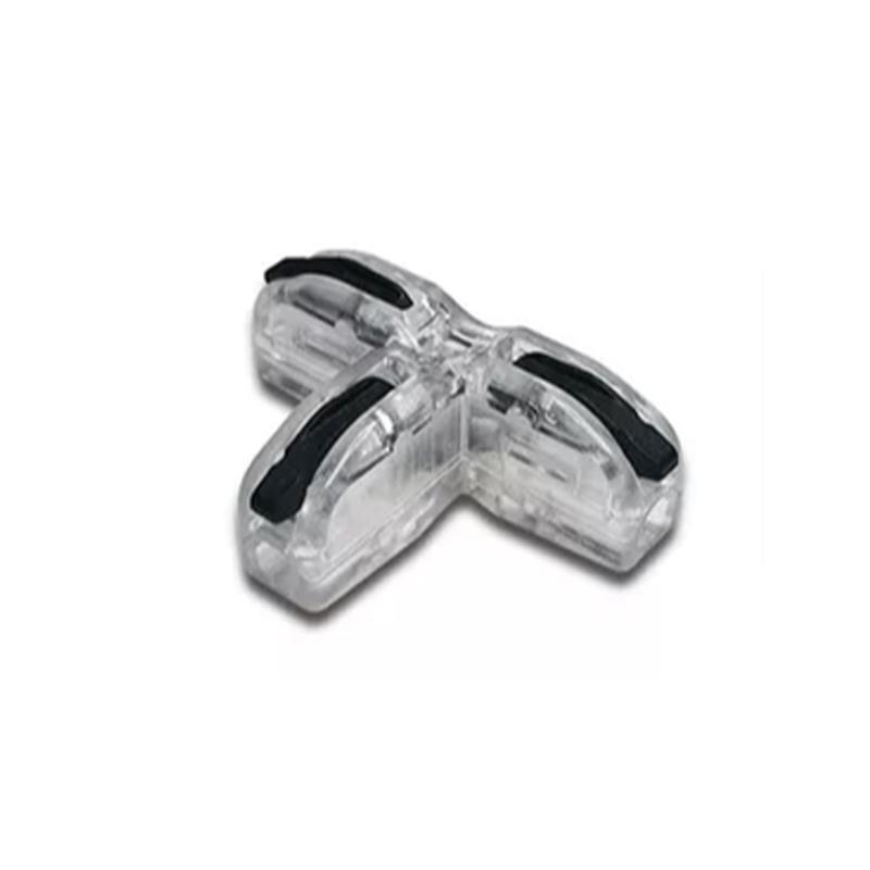 Клема прохідна Tactix 0,08-4 мм2 32А 1-2 одинарна Т-подібна 39х26,2х14,5 мм Чорний (T11TD)