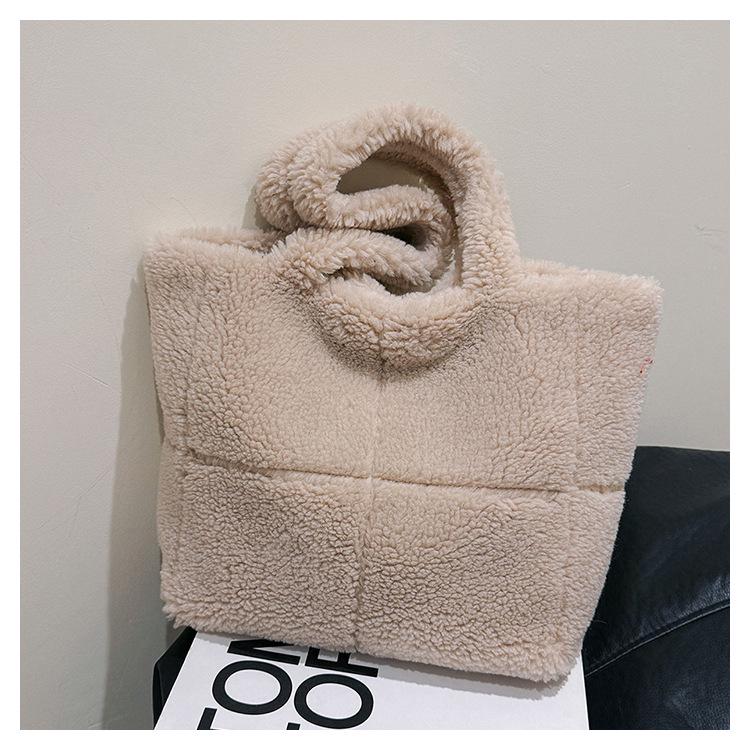 Сумка женская Pelage плюшевая Beige (id_1286)
