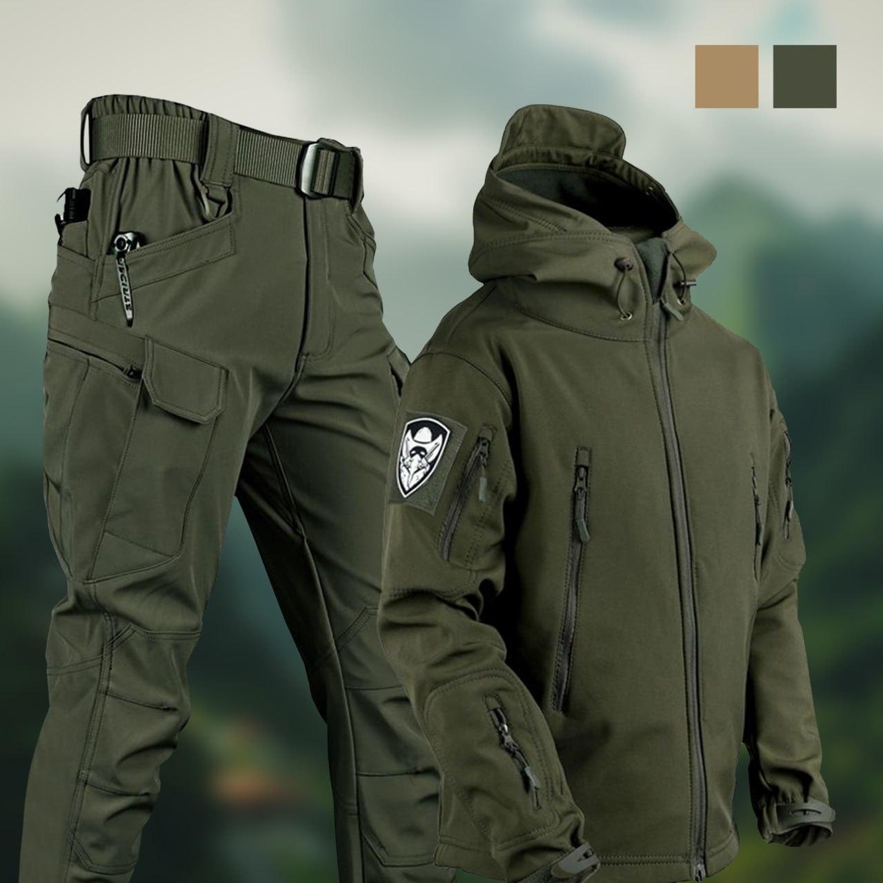 Военный костюм Soft shell на флисе S Олива (2326865777) - фото 3 Военный костюм Soft shell на флисе S Олива (2326865777) - фото 3