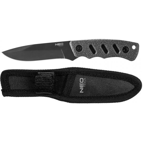 Нож NEO tools Bushcraft 16.5 см нейлоновый чехол (63-106)