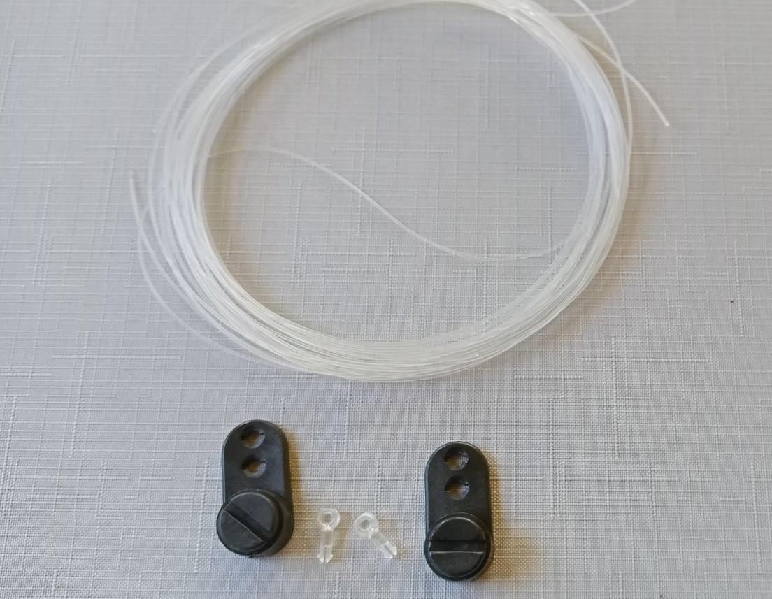 Комплект фиксации на леске для рулонных штор Черный (2499529475) Комплект фиксации на леске для рулонных штор Черный (2499529475)