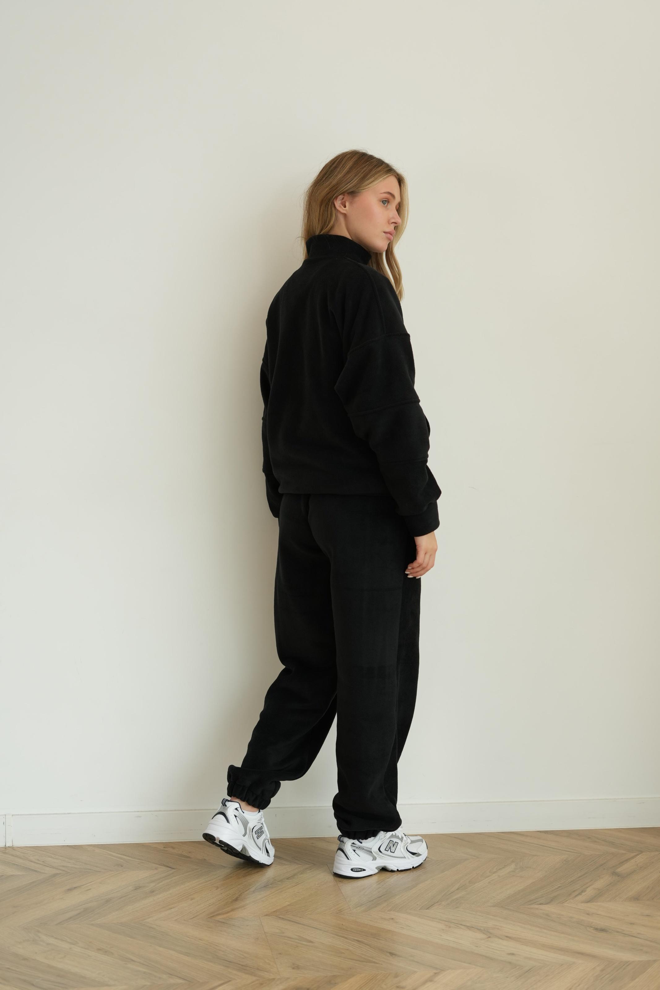 Костюм флісовий CASUAL L/XL Чорний (10301LXL) - фото 3