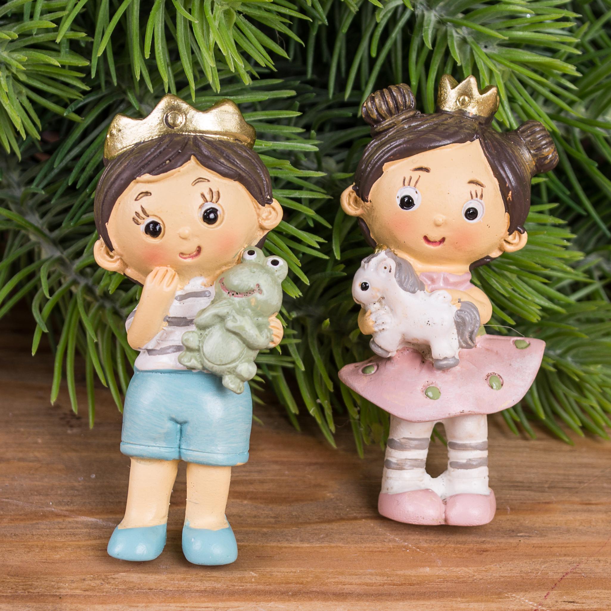 Магнит фигурка принц и принцесса (355)