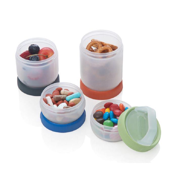 Набір контейнерів Humangear Stax Storage Container Set Large Spectrum (1054-022.0112) - фото 2 Набір контейнерів Humangear Stax Storage Container Set Large Spectrum (1054-022.0112) - фото 2