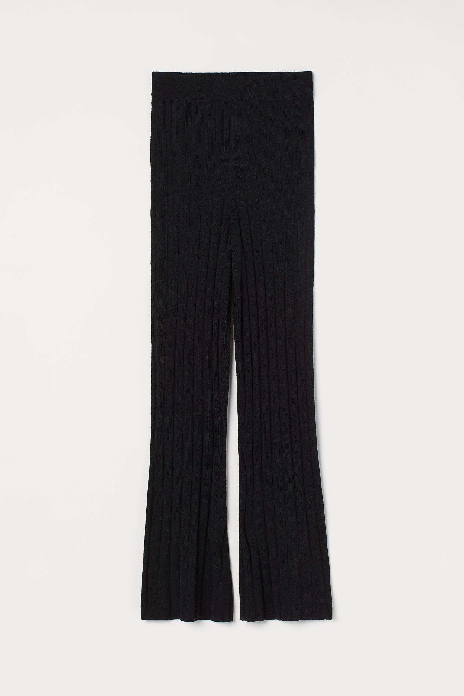 Брюки вязаные M Черный (9969264ral)