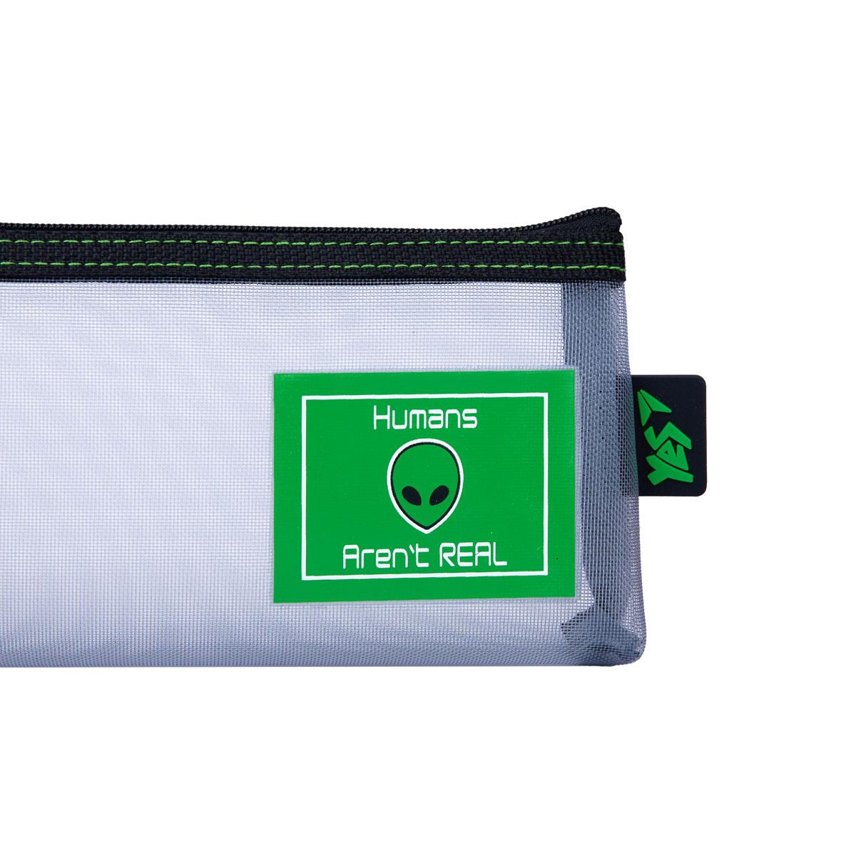 Пенал шкільний м'який YES Alien PH-34 - фото 3 Пенал шкільний м'який YES Alien PH-34 - фото 3