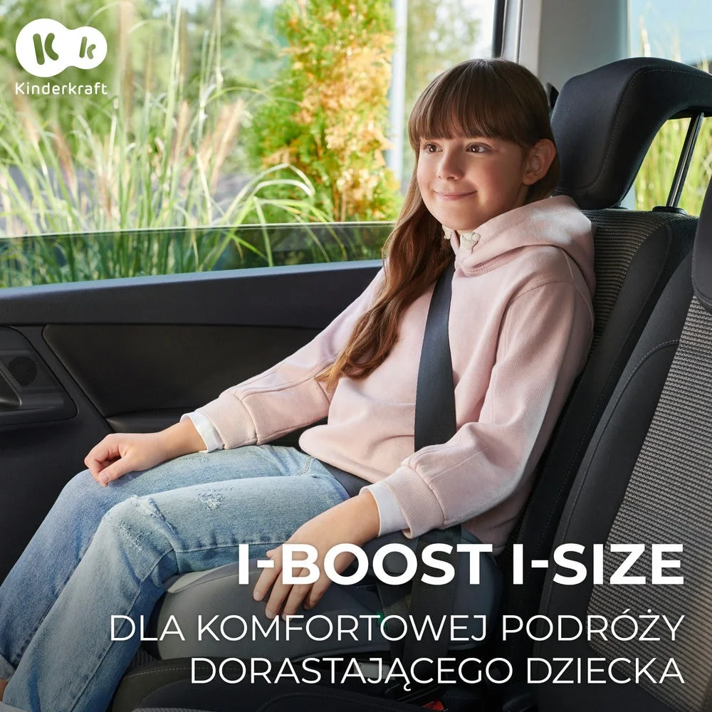 Автокресло Kinderkraft I-BOOST L Pink (54823) - фото 4