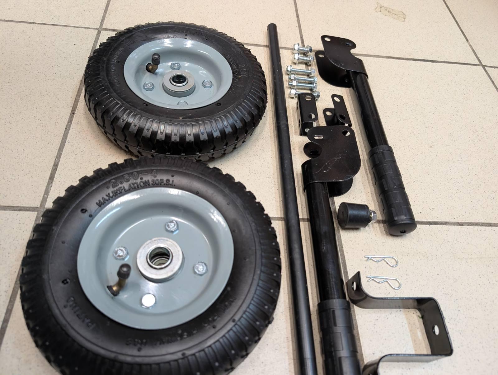 Набор надувных колес для генератора с металлическими ручками для транспортировки 3D (2104618834) - фото 5 Набор надувных колес для генератора с металлическими ручками для транспортировки 3D (2104618834) - фото 5