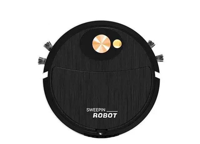 Робот пылесос Sweeping Robot 521-2345 3в1 для дома Черный (12280653)