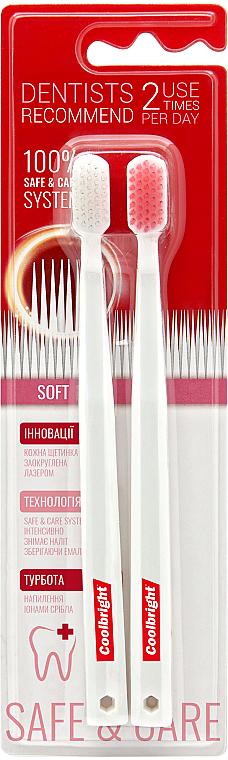 Зубна щітка Coolbright Safe&Care Soft 2 шт.