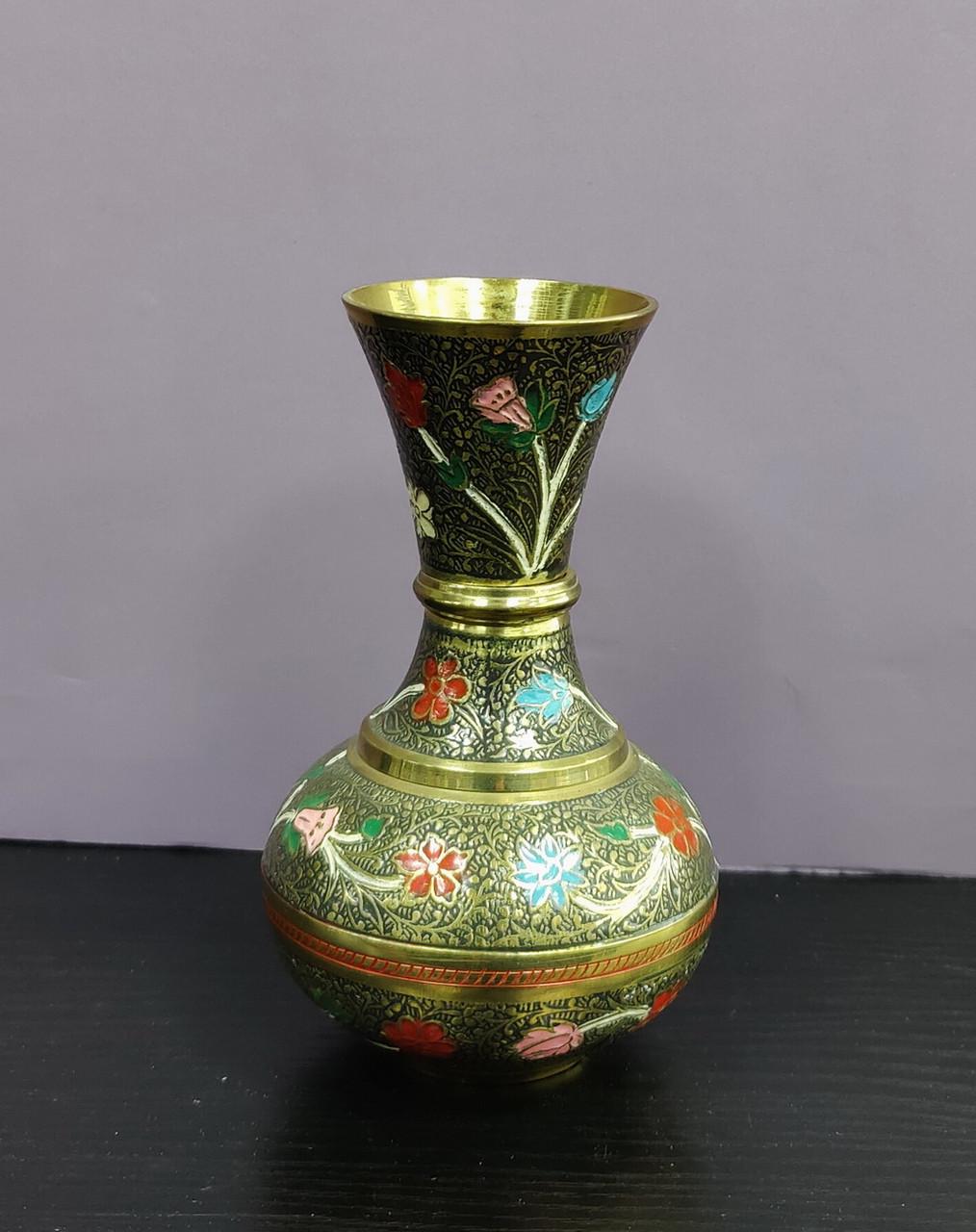 Ваза з латуні 16 см (80011-1)