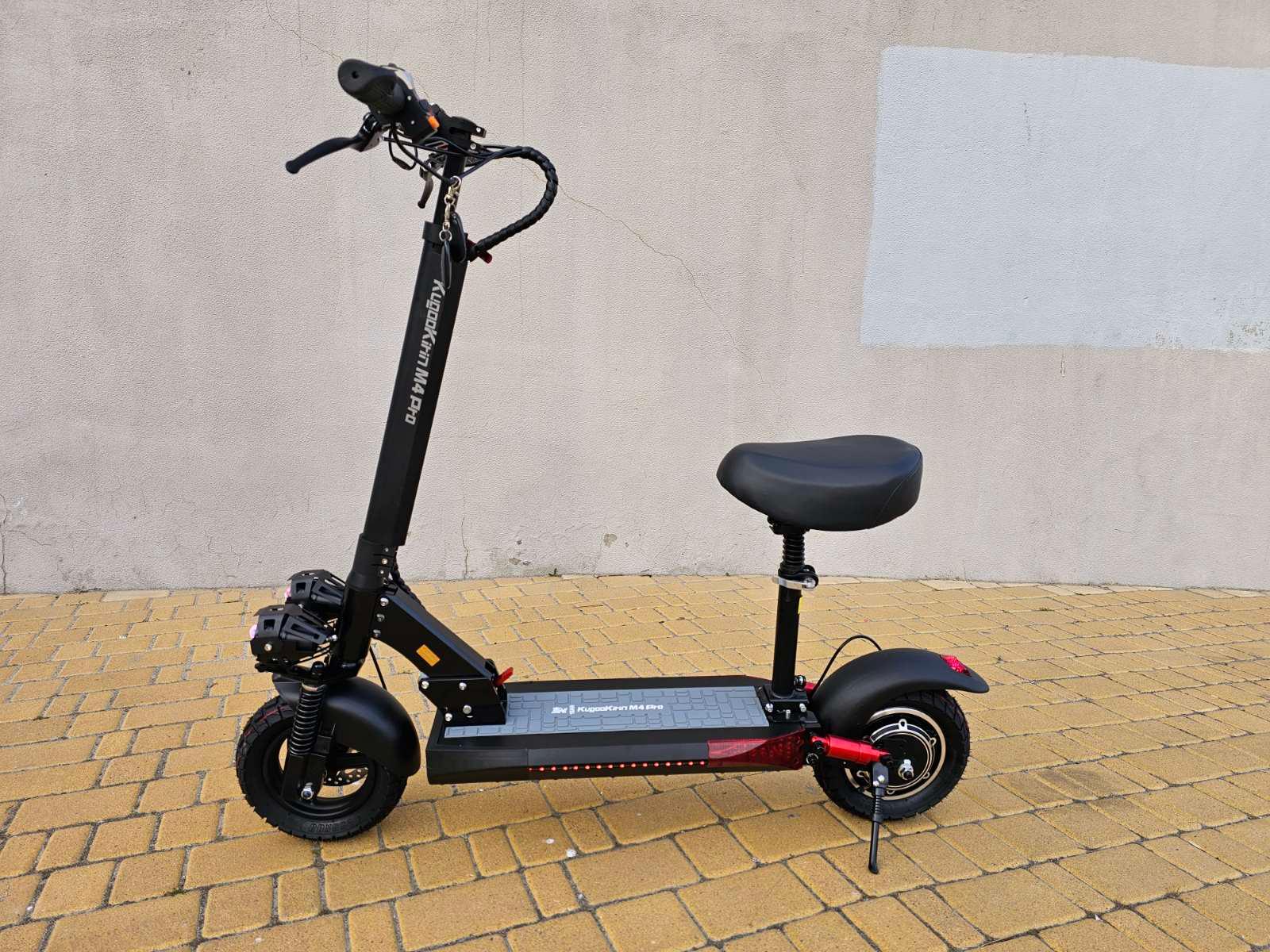 Электросамокат с сиденьем KugooKirin M4 PRO 1000 W/18 Ah 2025 +3 фары - фото 9 Электросамокат с сиденьем KugooKirin M4 PRO 1000 W/18 Ah 2025 +3 фары - фото 9