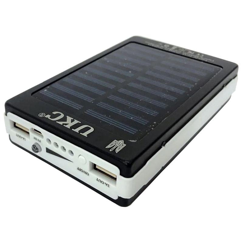 Повербанк UKC Solar 4531 с солнечной панелью и лампой 90000 mAh (13466024)