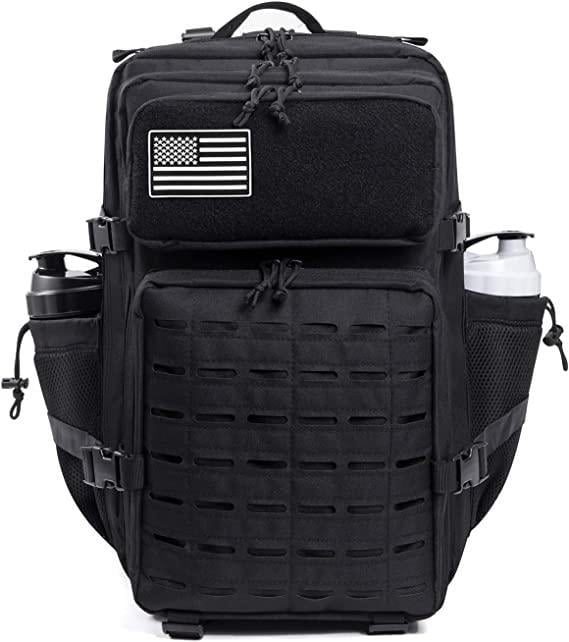 Рюкзак військовий для чоловіків Molle Daypack з тримачем для пляшок 45 л