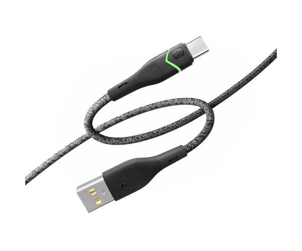 Кабель USB Data Ridea RC-RL15 RGB Light Type-C 3A 1,2 м Black Кабель USB Data Ridea RC-RL15 RGB Light Type-C 3A 1,2 м Black