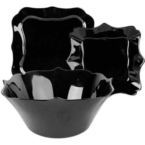 Столовий сервіз Luminarc Authentic Black (E6196) 19 пр.