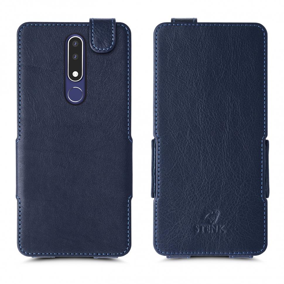 Чехол флип Stenk Prime для Nokia 3.1 Plus Синий (62695)