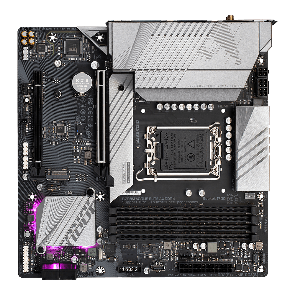 Материнская плата Gigabyte B760M Aorus Elite AX (9822315)