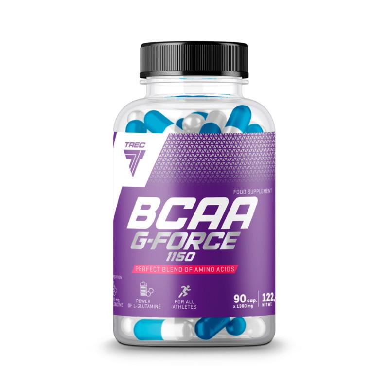 Амінокислоти Trec Nutrition BCAA G-Force 1150 90 капсул