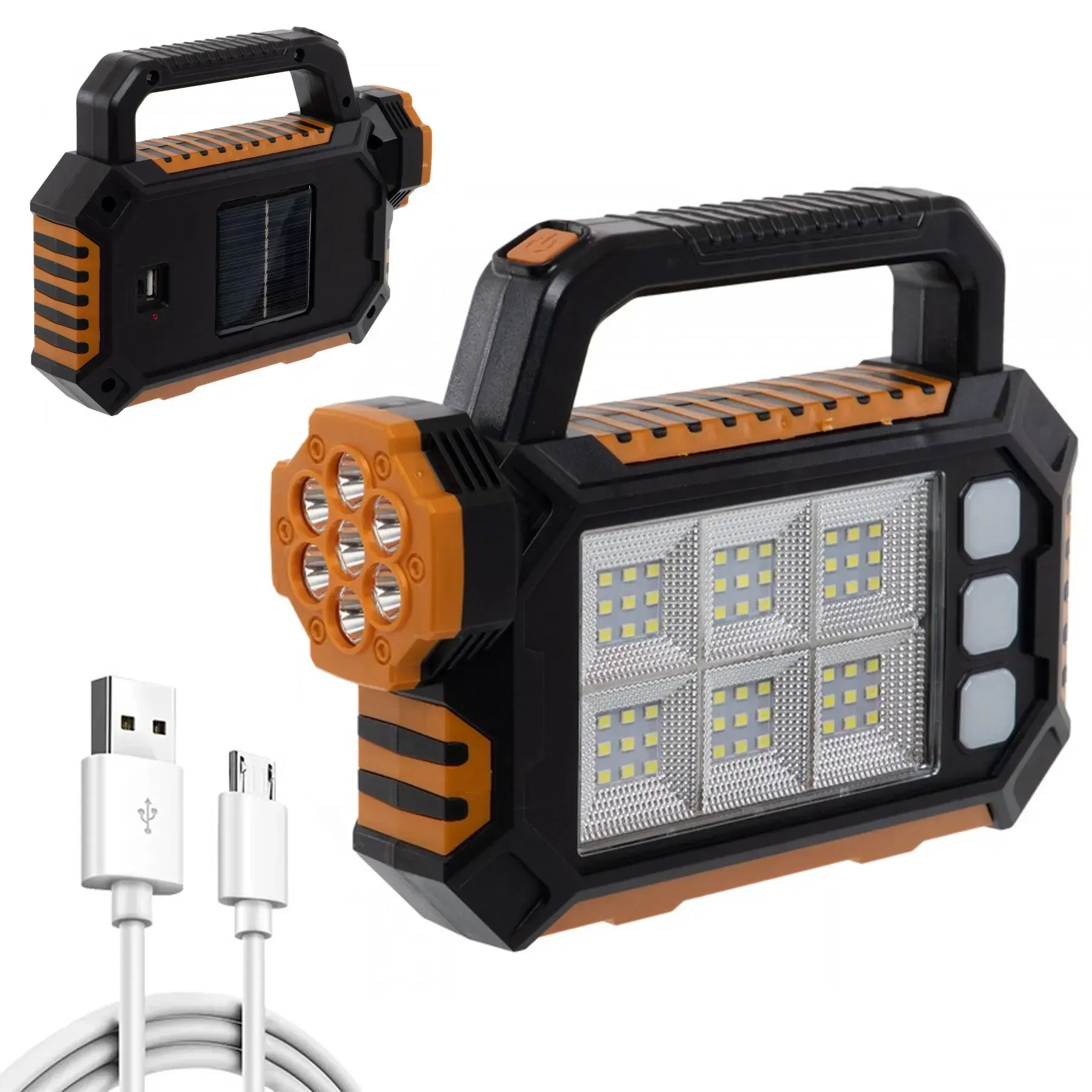 Фонарь кемпинговый с солнечной панелью и Power Bank HS-8029-7-A 2800 мАч с USB (234564443) - фото 12 Фонарь кемпинговый с солнечной панелью и Power Bank HS-8029-7-A 2800 мАч с USB (234564443) - фото 12