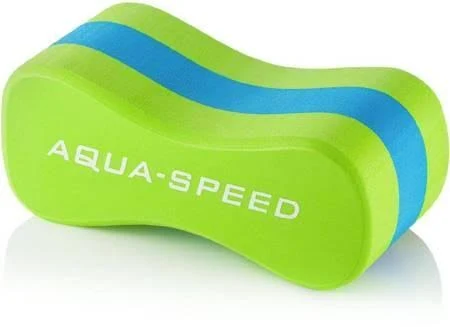 Колобашка Aqua Speed Pulbuoy JR 3 7308 149-04 Уні 20x8x10 см Зелений/Блакитний (5908217673084)