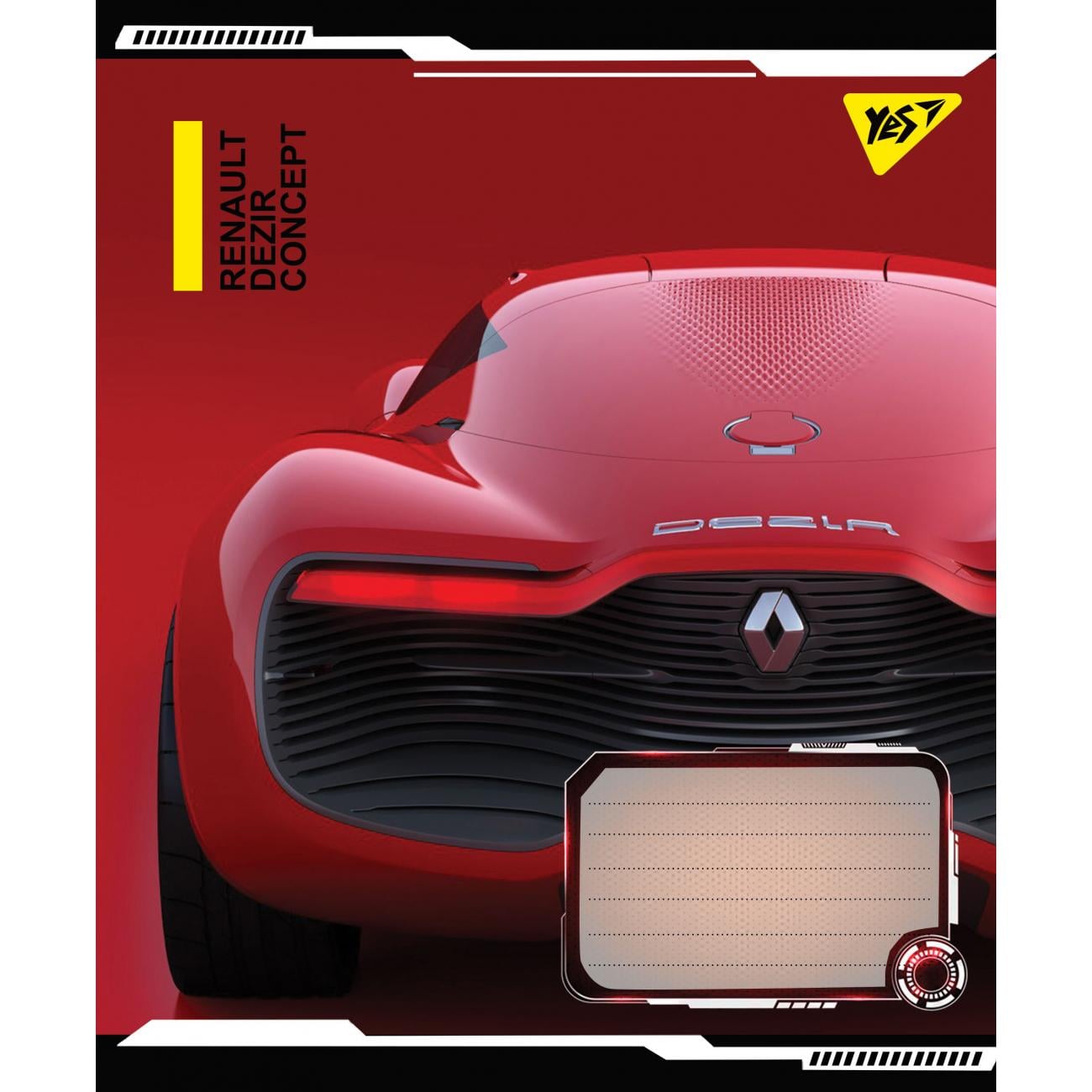 Тетрадь школьная YES Dezir Concept клетка 36 л. (766411) Тетрадь школьная YES Dezir Concept клетка 36 л. (766411)