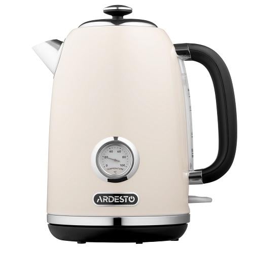 Електрочайник Ardesto Vintage Dream EKL-F410BG метал термостат Strix 2200 Вт 1,8 л