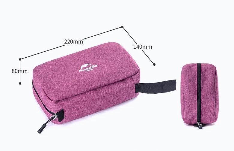 Несесер Naturehike Toiletry bag NH16X001-C Фіолетовий - фото 4