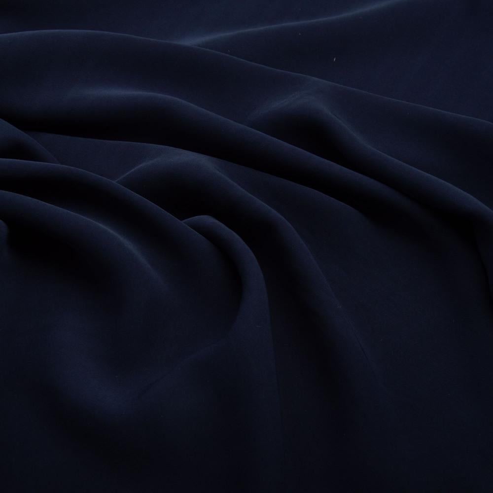 Ткань костюмная Barbie креп Темно-синий (20386)