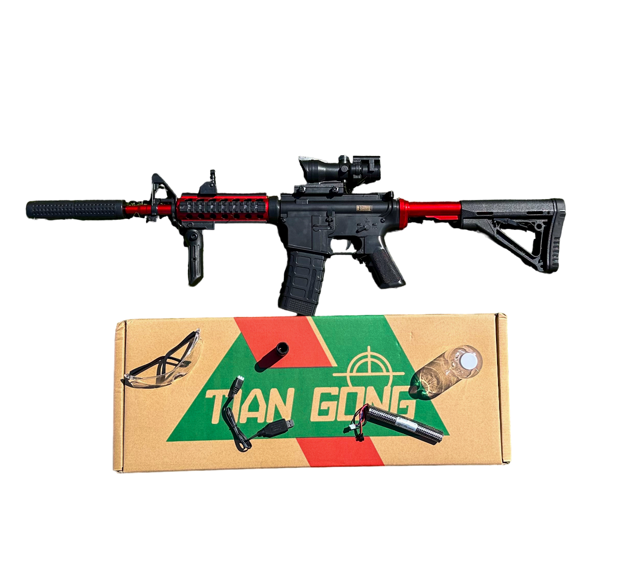 Автомат игрушечный для гидробола M4A1 Rifle XS-1810 на орбизах (21692167)
