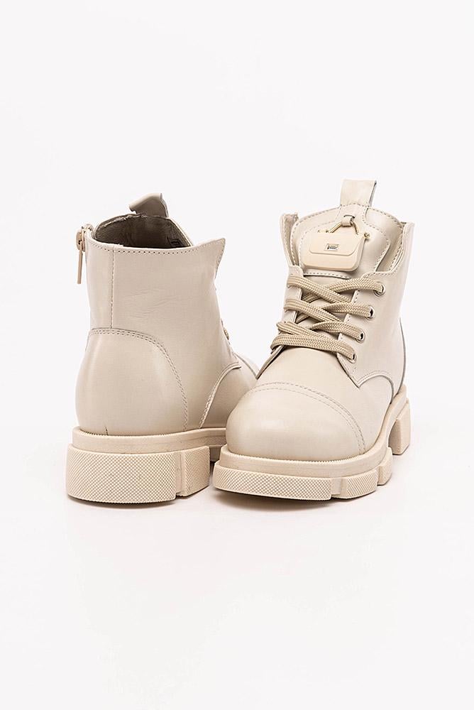 Черевики дитячі зимові ЦБ-00192870 для дівчинки р. 37 Молочний (29085834) - фото 4