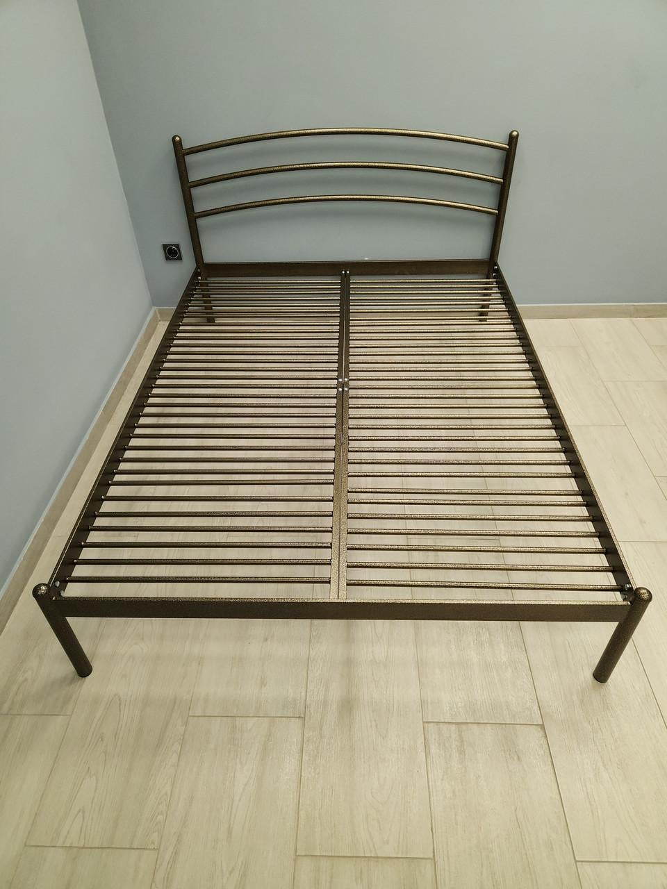 Кровать металлическая двуспальная Теnero Маранта каркас металл 8 см без ящика 160х200 см (2024644725)