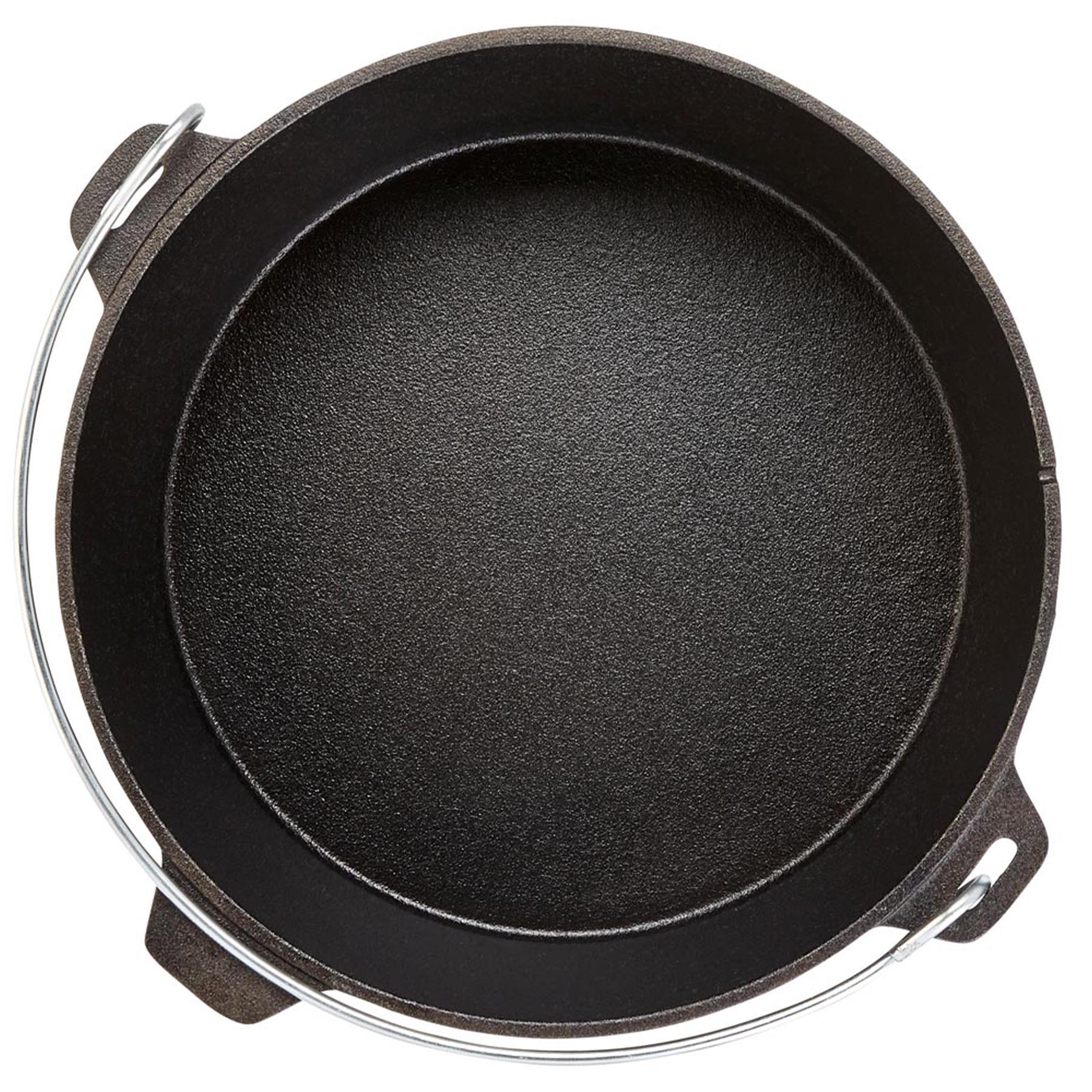 Казан з кришкою Groenberg Askja Pot 30 см/7 л Black (266017) - фото 5 Казан з кришкою Groenberg Askja Pot 30 см/7 л Black (266017) - фото 5