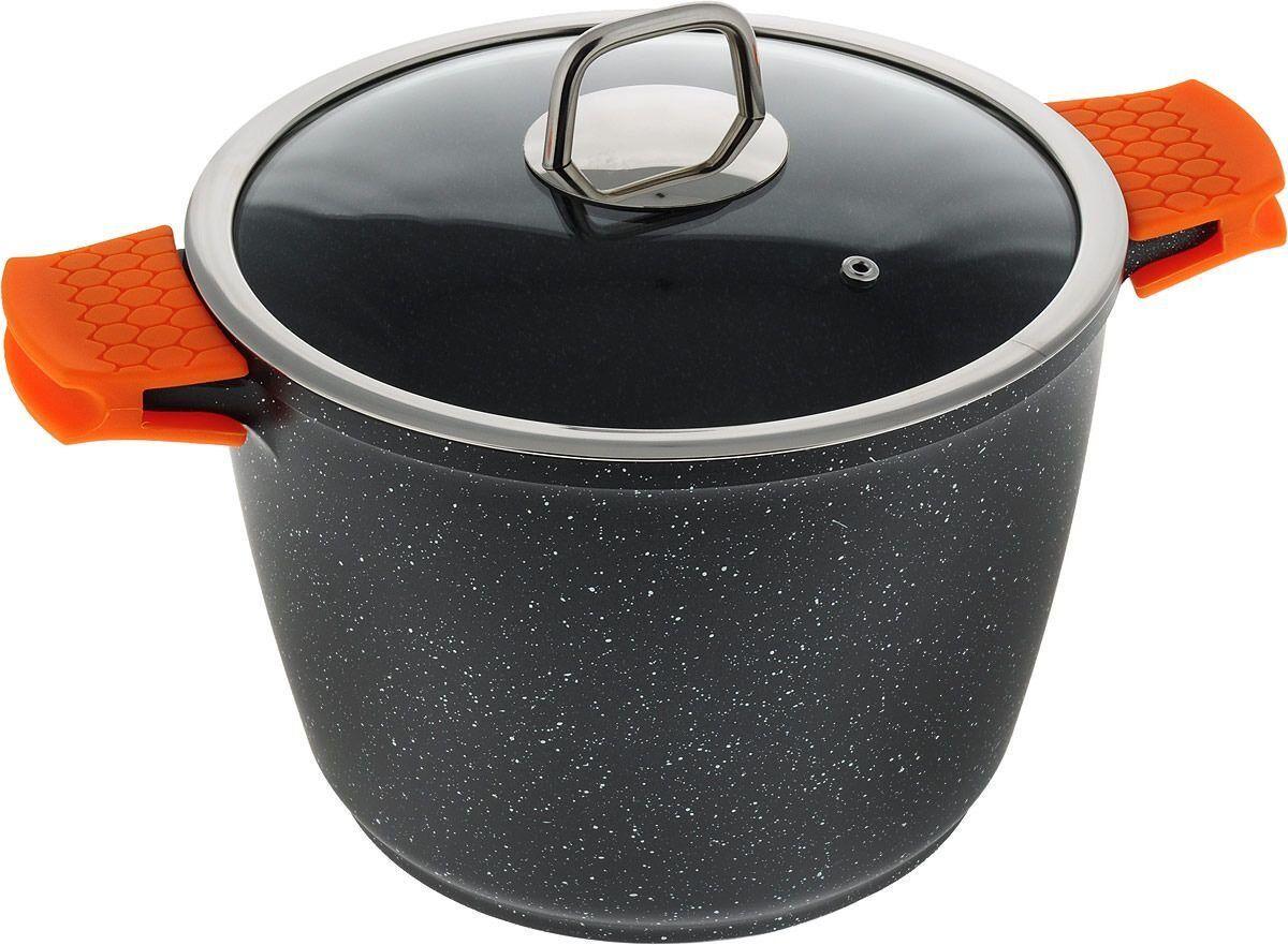 Каструля Bohmann BH 7351-28 з мармуровим антипригарним покриттям 7,5 л 28 см