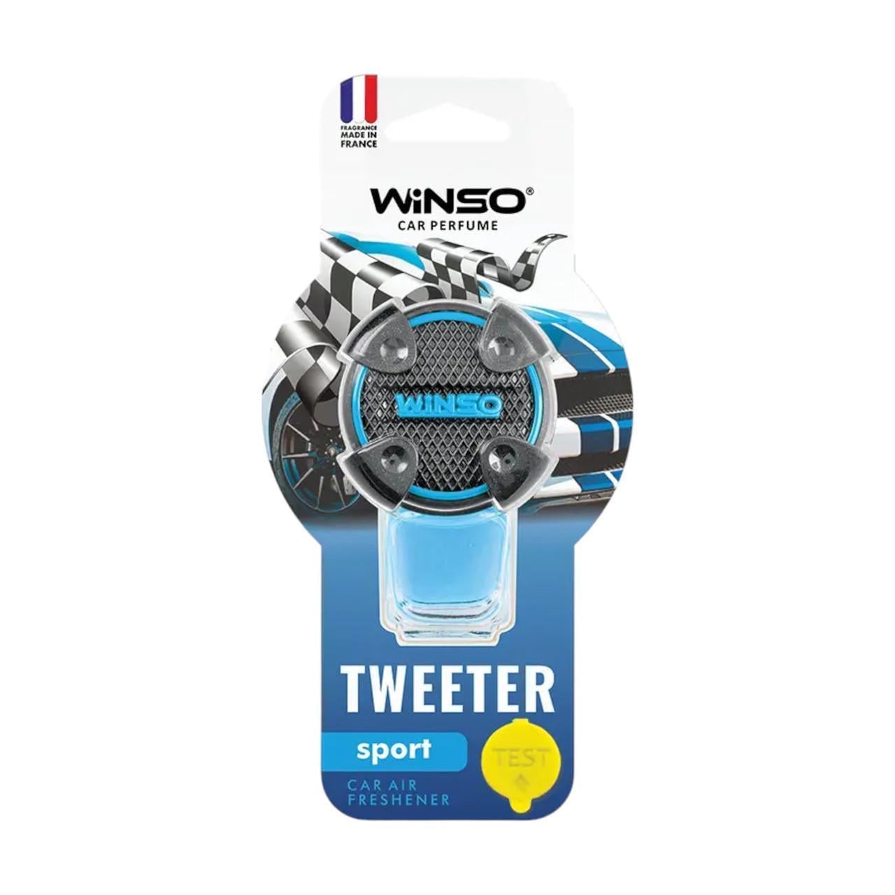 Ароматизатор на дефлектор WINSO Tweeter Sport 8 мл/24 (530920)