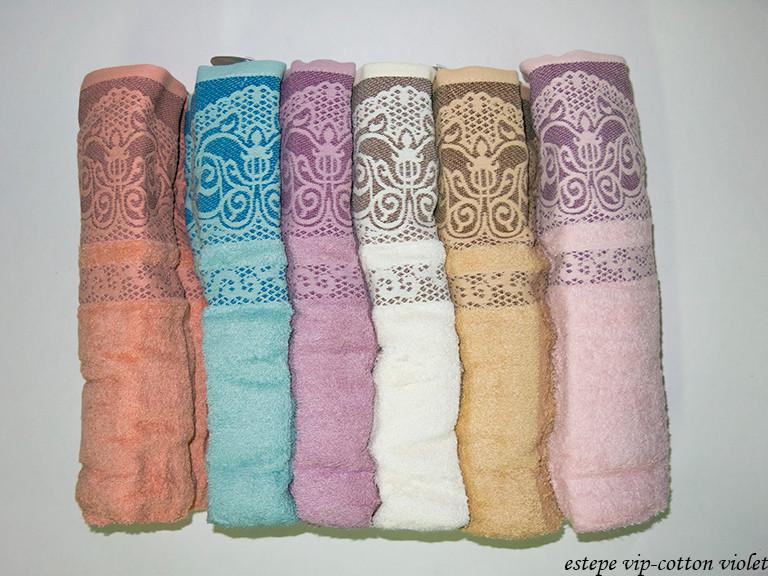 Набір рушників Cestepe VIP Cotton Violet 50х90 6 шт. (18852) Набір рушників Cestepe VIP Cotton Violet 50х90 6 шт. (18852)