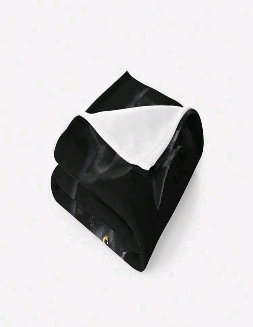 Плед-покривало New House Сat 100х150 см Чорний (26922890) - фото 2 Плед-покривало New House Сat 100х150 см Чорний (26922890) - фото 2