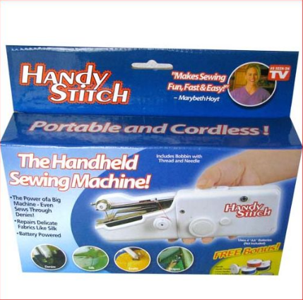 Мини-швейная машинка Mini Sewing Machine Handy Stitch (4_570318915) - фото 4